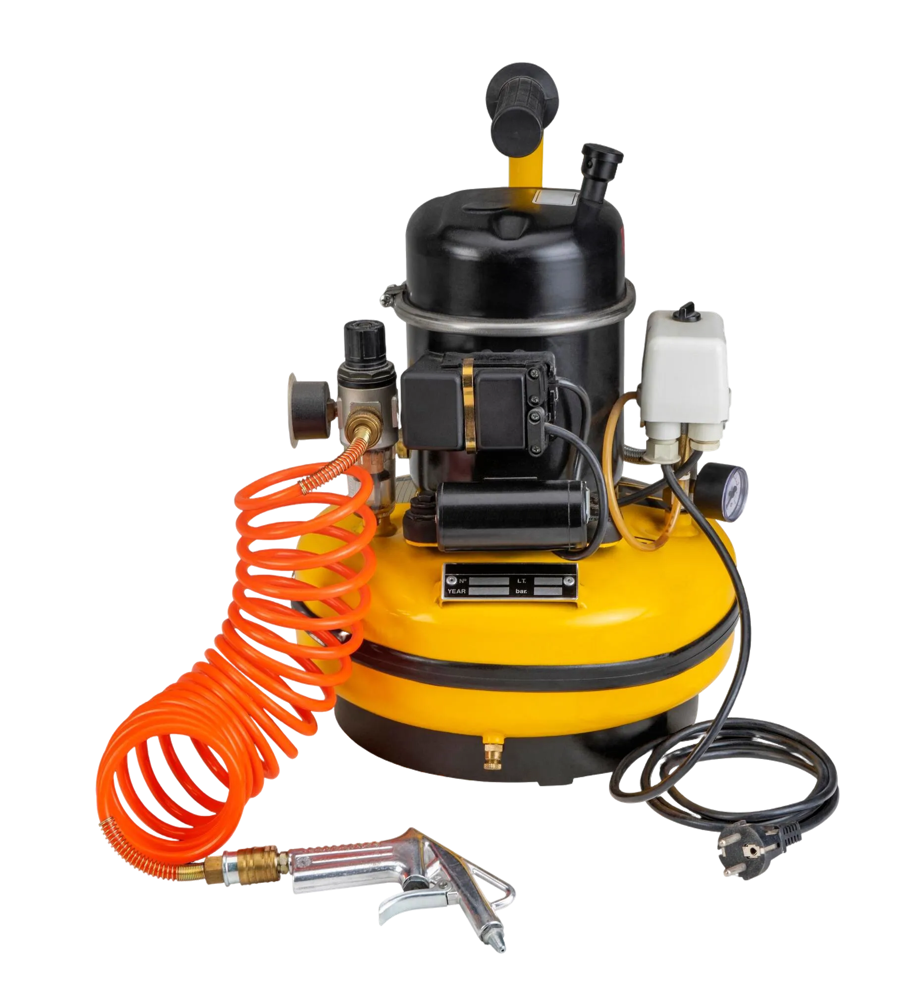 Professional pressure washing equipment